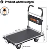 Meister Plattformwagen "cut-off" Bis 300 kg Tragkraft Produktbild-Vorschau 8