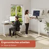AREBOS Schreibtischgestell elektrisch höhenverstellbar Produktbild-Vorschau 4