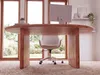 FineBuy Schreibtisch 180x90x76 cm Akazie Massivholz Produktbild-Vorschau 5