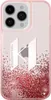 A pink iPhone case with glitter and a large 'K' logo. Náhled obrázku produktu