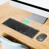 LogiLink ID0215, Kabellos, Bluetooth, QWERTZ, Anthrazit, Produktbild-Vorschau 2