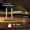 LED Stabkerze 2er indoor mit Timer Funktion - 6 Stunden - Produktbild-Vorschau 2