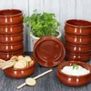 12x BERLIN Cazuela miska bulwiasta Ø15.7cm gliniana rozmiar Podgląd zdjęcia produktu 2