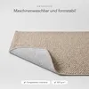 Vika Living Keukenloper - Laagpolig en Wasbaar - Beige - Productafbeelding-voorbeeld 6