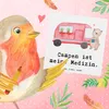 Mr. & Mrs. Panda Grußkarte Bär Camper - Weiß - Geschenk, Produktbild-Vorschau 5
