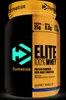 A product shot of a Dymatize Elite 100% Whey protein powder container against a black background. Anteprima dell’immagine prodotto