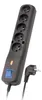 Lestar Surge Protector LF-530WA, 3L EMI/RFI, 5.0m, black Voir les images du produit 2