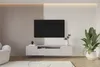 ALTDECOR TV-Schrank NOA-2-W mit Gefrästen Fronten 200x40x41 Produktbild-Vorschau 1
