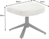 riess-ambiente Drehbarer Hocker CLOUD champagner beige Produktbild-Vorschau 9