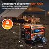 Extralink Generatore Ibrido 7kW GPL CNG Benzina Trifase Anteprima dell’immagine prodotto 8