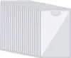 Transparente Kartenhülle, 9 x 6 cm, 20 Stück, Hartplastik Produktbild-Vorschau 1