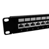 ProfiPatch Cat6a Patchpanel 19 Zoll Verteilerfeld 24 Port Produktbild-Vorschau 12