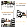 TWSOUL Weinregal Modernes Wand-Weinregal aus Metall mit 3 Produktbild-Vorschau 4