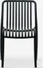 Stuhl draußen Garten modern schwarz weiß Polypropylen Sawas Produktbild-Vorschau 8