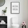 Poster Badezimmer HALLÖCHEN POPÖCHEN DIN A3 Produktbild-Vorschau 3