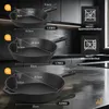 HOMELUX Gusseisenpfanne 26cm Pfanne Gusseisen Induktion Produktbild-Vorschau 2