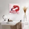 Poster - Poster ohne Rahmen - Flamingo Vogel Porträt - Produktbild-Vorschau 5