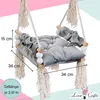Love Gifts® Schaukel - Kinderschaukel 3-7 Jahre aus Holz, Produktbild-Vorschau 3