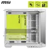 MSI MAG PANO 100L PZ, case per PC ATX, colore bianco – Anteprima dell’immagine prodotto 4