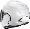Kask HJC F100 Solid Pearl White z klapką XXL Podgląd zdjęcia produktu 2
