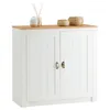 Kommode BOLTON aus Kiefer in weiß/braun, Sideboard mit 2 Produktbild-Vorschau 9