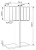 Briefkastenanlage Hermes Clone for Six in Grau Metallic mit Produktbild-Vorschau 3