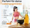 12x Glasflasche 500ml Flaschen zum Befüllen Einmachgläser Produktbild-Vorschau 5