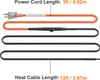 VEVOR samoregulační topný kabel do potrubí, 3,7 m, 16,4 Náhled obrázku produktu 8