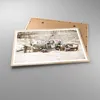Gerahmtes Poster - Rahmen in heller Eiche - Wohnmobil Boho Produktbild-Vorschau 3