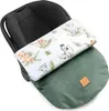 Savanna Fun & Olive Velvet Fußsack für Autositz und Produktbild-Vorschau 1