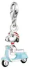 Thomas Sabo 2243-664-7 Charm Snoopy auf Vespa 925 Silber Produktbild-Vorschau 1