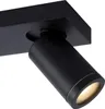 Badezimmerlampe Aluminium GU10 IP44 verstellbar Schwarz Produktbild-Vorschau 2