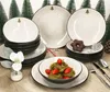 18dílná sada talířů Christmas Panther kameninový talíř na Náhled obrázku produktu 2