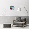 Glasuhr Wanduhr Küchenuhr Echt-Glas 30fi cm Orchidee Spa Produktbild-Vorschau 4