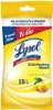 Lysol | Čisticí ubrousky Citron a limetkový květ - 15 kusů Náhled obrázku produktu 1
