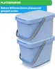 YourCasa® Biomülleimer Küche - 6L mit Deckel und Produktbild-Vorschau 8