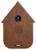 Karlsson - Ornament Sound Box Modern Cuckoo - Dunkles Holz Produktbild-Vorschau 1