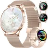 DREMAC Damen Smartwatch mit AMOLED Display, Fitnessuhr mit Produktbild-Vorschau 1