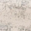 Moderner feiner Wohnzimmer-Teppich | glänzend | blau-weiß Produktbild-Vorschau 3