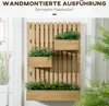 Outsunny Wandbeet mit Spalier zur Aufhängung 845-796V00 Produktbild-Vorschau 4