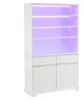 MODFU Multifunktionsvitrine Standvitrine mit 2 Schranktüren Produktbild-Vorschau 9