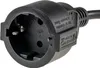 Schutzkontakt-Verlängerung 5m schwarz H05VV-F3G 1,5mm² Produktbild-Vorschau 2