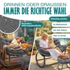 KESSER® Sedia a dondolo per interni ed esterni con Anteprima dell’immagine prodotto 6