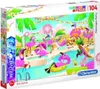 CLEMENTONI 104 T Brilliant Puzzle - Flamingo T 0 0 0 Produktbild-Vorschau 3