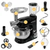Küchenmaschine 1300 W 5 L Fleischwolf Glas Mixer SC001 | Produktbild-Vorschau 3