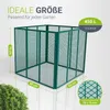 Juskys Metall Komposter 450 L, stabil, wetterfest & Produktbild-Vorschau 3