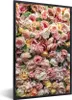 MuchoWow® MuchoWow® Gerahmtes Poster Rosen - Farben - Wand Produktbild-Vorschau 1