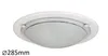 A white ceiling light fixture with a frosted glass cover, shown against a white background. Náhľad obrázku produktu
