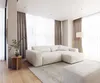 DELIFE Ecksofa Sirpio XL 270x170 cm Bouclé Creme-Weiß Produktbild-Vorschau 2
