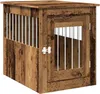 vidaXL Gabbia per cani in stile arredamento in legno Anteprima dell’immagine prodotto 1